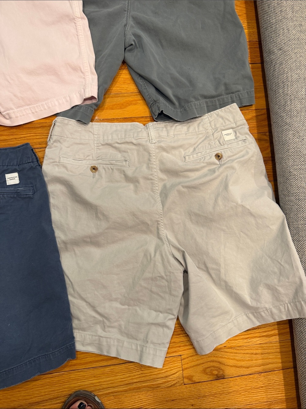 Lot of American Eagle Casual Chino Shorts - Neutral Mix - Picture 14 of 15